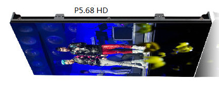 Convenient  HD led rental screen , indoor full color led display for backdrops