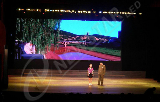 Large Video P10mm Indoor Full Color LED Curtain Display Advertising Led Screens