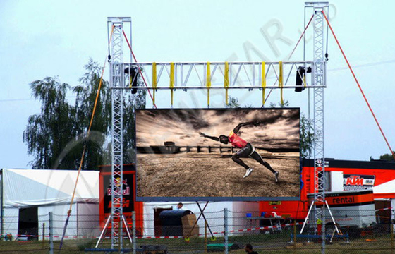 Custom Build P16 Rental LED Display Board , Full Color LED Screen Pixel Pitch