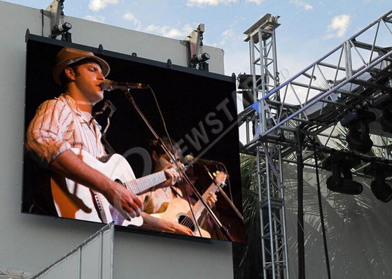 Outdoor Curtain P15.625 Transparent LED Screen with Aluminum for Events Show