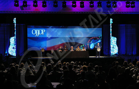 Commercial Advertising Indoor Led Video Wall Display Screen With High Brightness