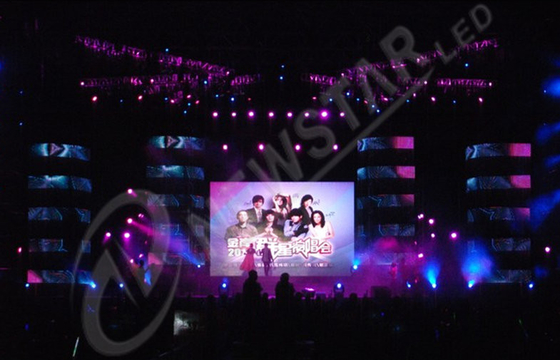 Commercial Advertising Indoor Led Video Wall Display Screen With High Brightness