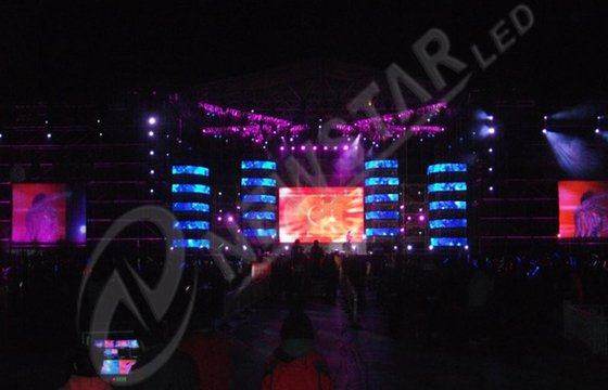 Commercial Advertising Indoor Led Video Wall Display Screen With High Brightness