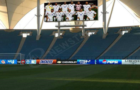 P16 Outdoor Sport Stadium LED Display Panel , 16*16 1R1G1B High Brightness LED Display