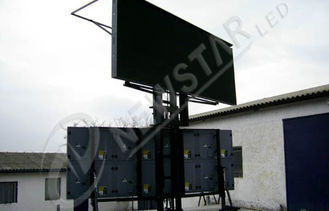 Commercial Advertising P16mm Truck Mounted Outdoor Led Moving Display For Business