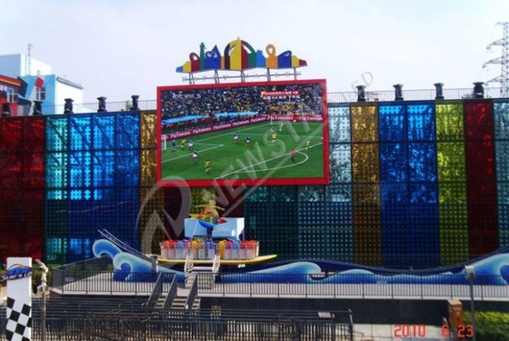 Wall Mounted Outdoor HD Led Display Screen Video For Advertising And Stage