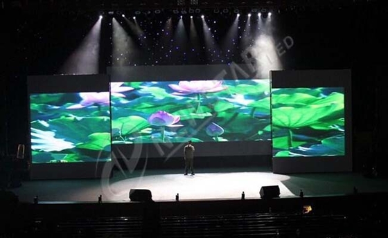 Small High Resolution HD Led Display Flexible Led Screen Stage Backdrop P6.25mm