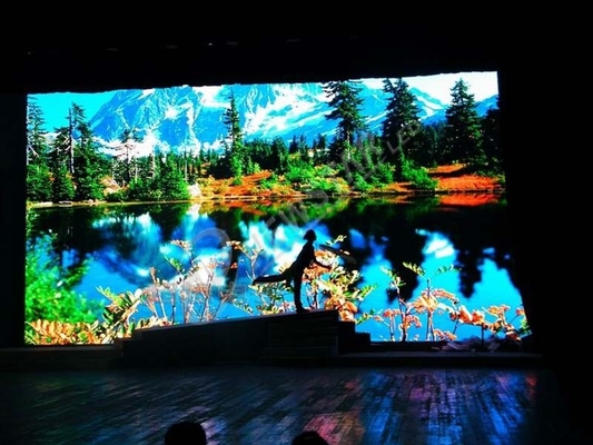 Full Color Advertising HD LED Display Panel , Stage Led Screen Pixel Pitch 6.25mm
