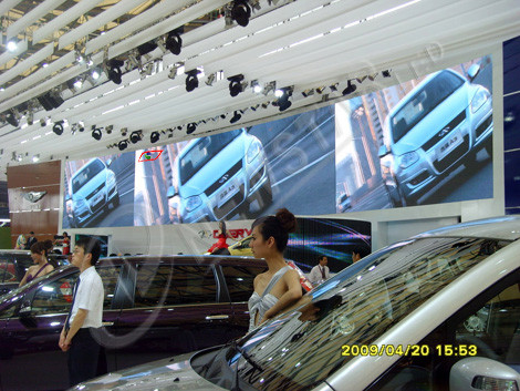 Full Color P4 Indoor SMD Video Wall Led Display Screen , High Resolution