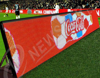 Outdoor Waterproof Stadium Perimeter Led Display 16mm Sports LED display