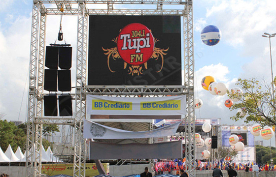 Commercial Large Outdoor Advertising Led Display Screen For Rental / Concert