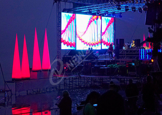 SMD 3535 Indoor Rental LED Display Screen Video For Concert And Show