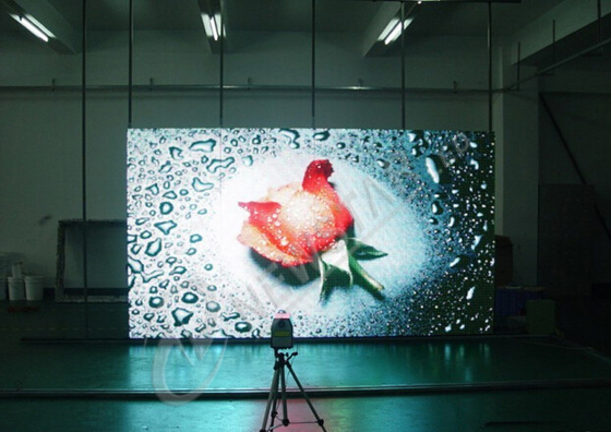 Transparent Slim Full HD LED Display Indoor Video Wall Screen , High Resolution